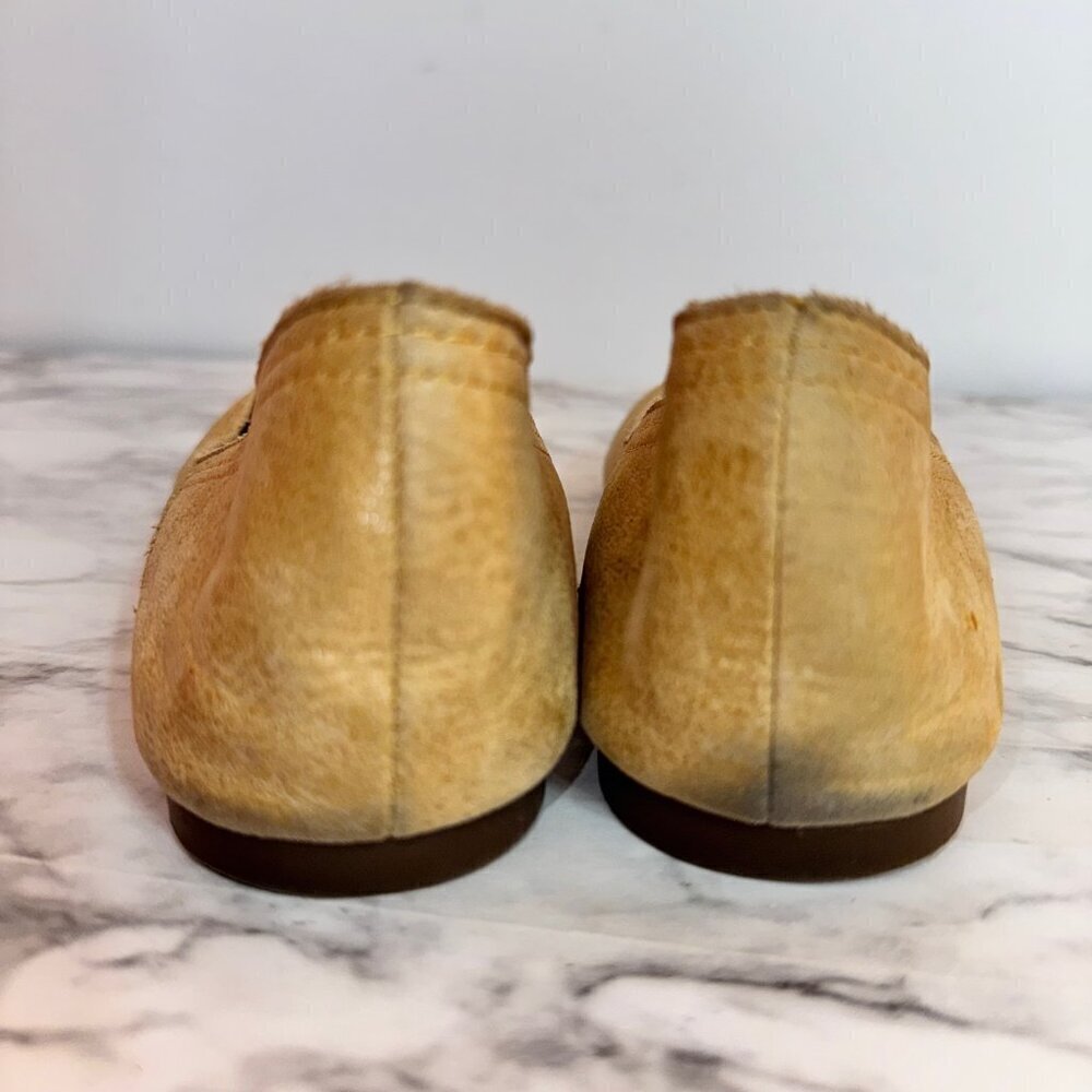 Lucky Brand Women's Tan Leather Upper Alba Flats size US 7M - Picture 6 of 8